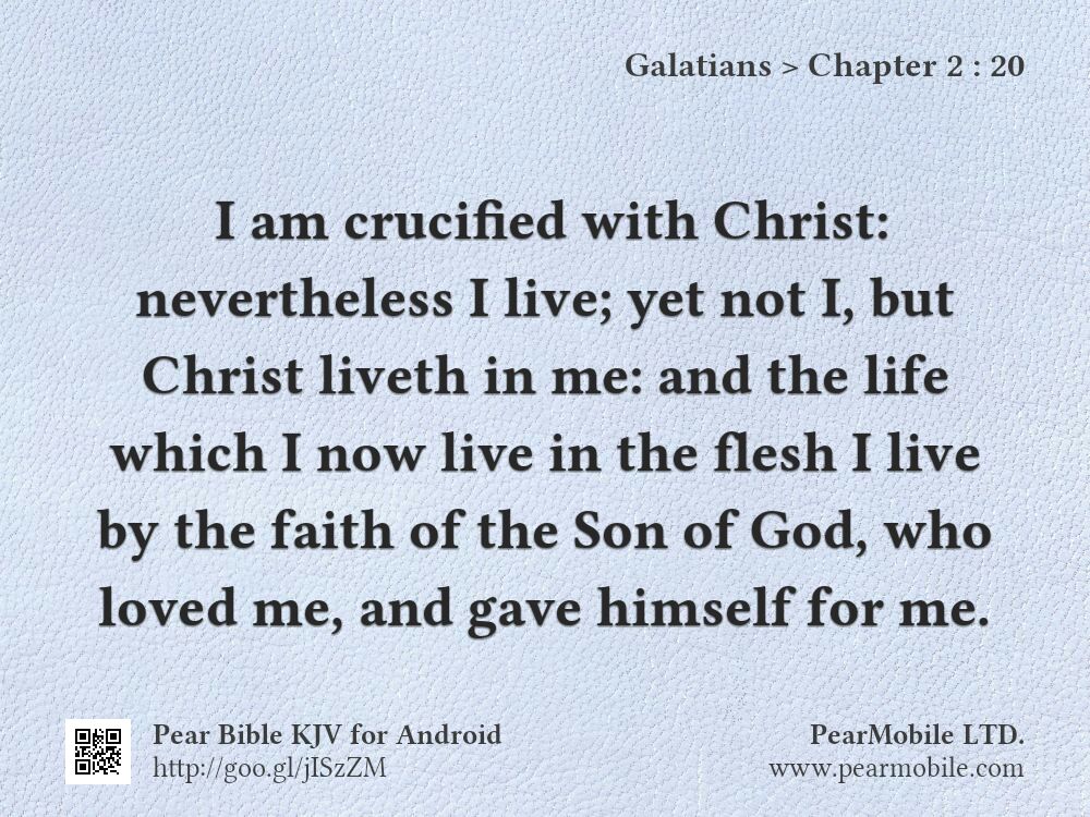Galatians, Chapter 2:20